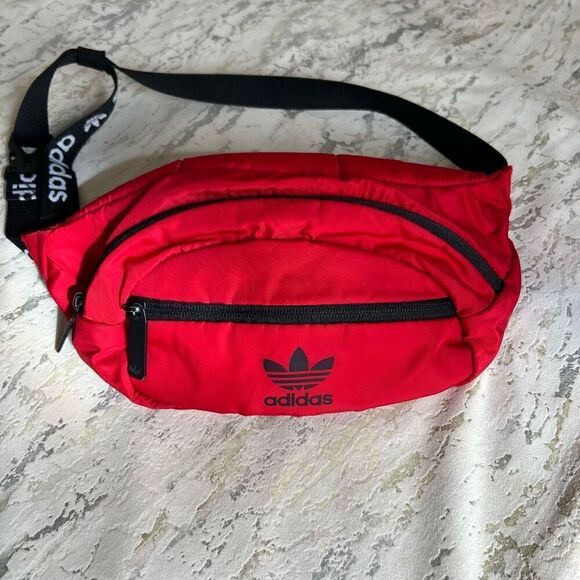 Adidas Belt Bag  Waist bag Red / Black - Picture 7 of 11